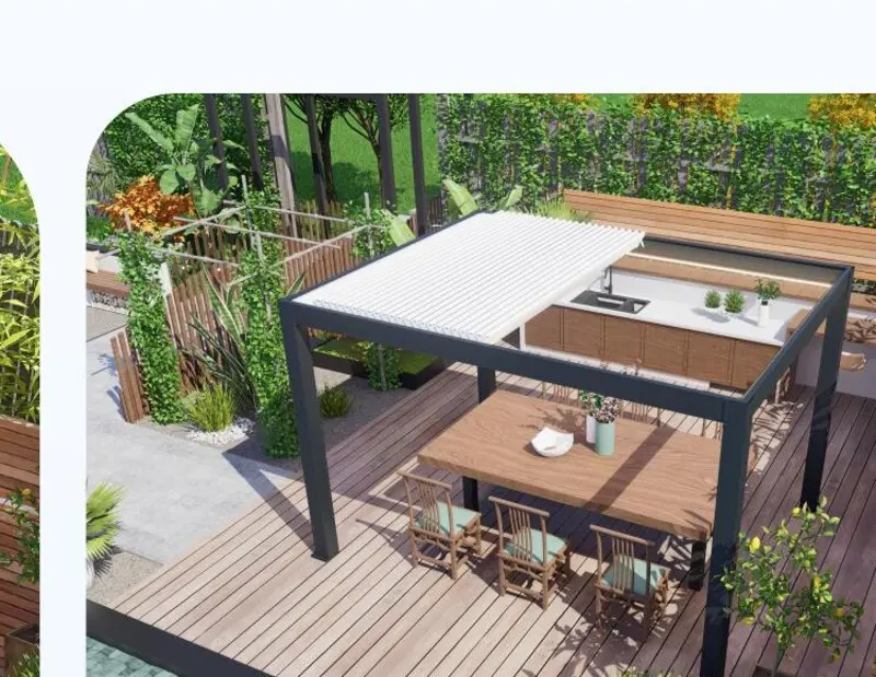 Pergola 180 Retractable 2