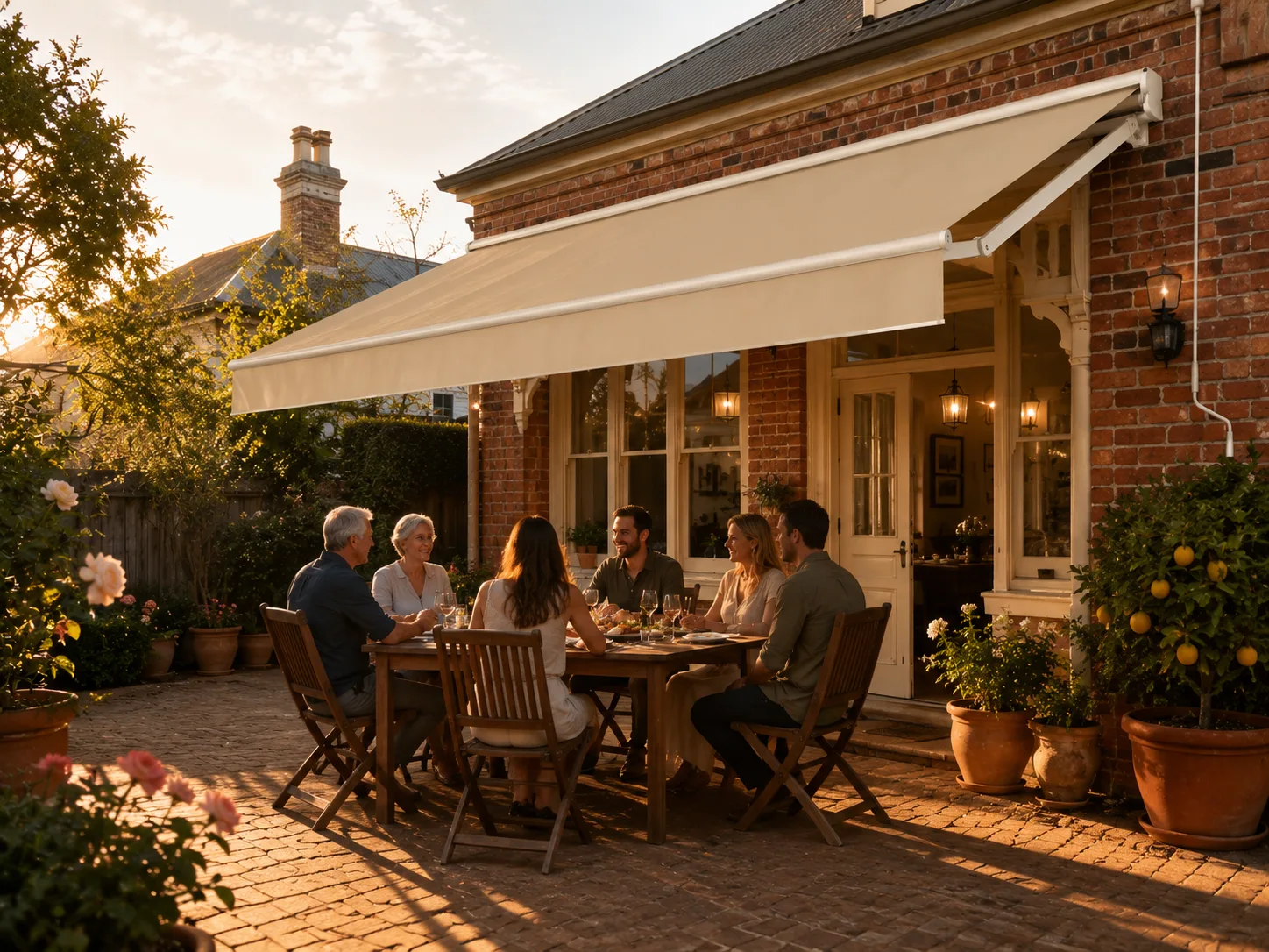 B05 Traditional Scalloped Awning - view 4